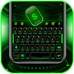 Green Neon Tech Klavye Teması