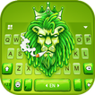Green Rasta Lion Keyboard Them