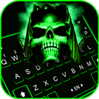 Hình nền bàn phím Green Skull  biểu tượng