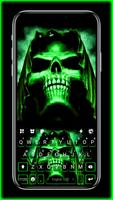 Hình nền bàn phím Green Skull  bài đăng