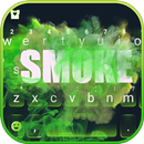 Green Smoke Effect Keyboard Th APK