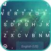 Green Galaxy Keyboard Theme آئیکن