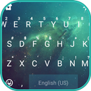 Green Galaxy Tema de teclado APK
