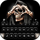 Grim Reaper Skull Love Teclado APK
