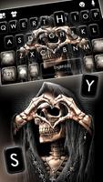 Clavier Grim Reaper Skull Love capture d'écran 1