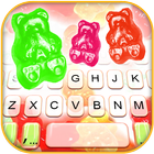 Fundo do Teclado Gummy Bears ícone