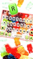 Fundo do Teclado Gummy Bears imagem de tela 1