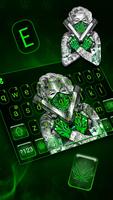 Tema Keyboard Gun Weed Cool Lady screenshot 1