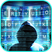 Hacker Matrix Tastaturhintergr