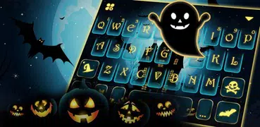 Halloween Ghost Keyboard Theme