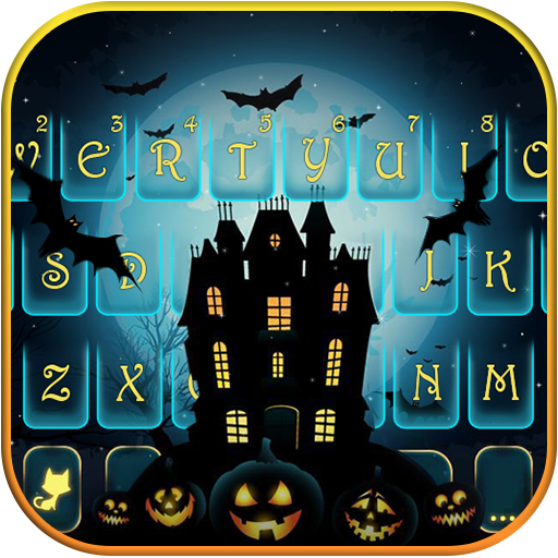 Halloween Ghost Tastatur-Thema