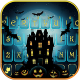 Tema Keyboard Halloween Ghost