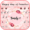Tema Keyboard Happy Day of Fam APK