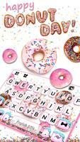 خلفية الكيبورد Happy Donut Day الملصق