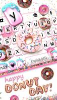 خلفية الكيبورد Happy Donut Day تصوير الشاشة 1