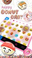 خلفية الكيبورد Happy Donut Day تصوير الشاشة 2
