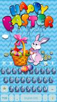 Tema Keyboard Happy Easter Cartaz