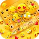 Fond de clavier Happy Emojis G APK