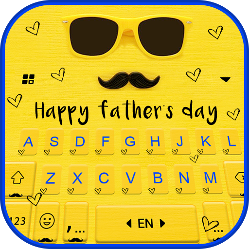 Happy Fathers Day Keyboard Bac