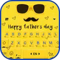 Happy Fathers Day Keyboard Background