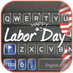 Happy Labor Day Tastaturhintergrund