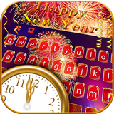 Chủ Đề Bàn Phím Happy New Year biểu tượng