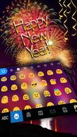 Chủ Đề Bàn Phím Happy New Year ảnh chụp màn hình 2
