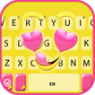 Fundo do Teclado Heart Eyes Emoji