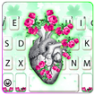 Chủ Đề Bàn Phím Heart Flower A