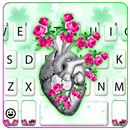 Chủ Đề Bàn Phím Heart Flower A APK