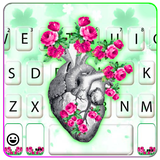 Chủ Đề Bàn Phím Heart Flower A biểu tượng