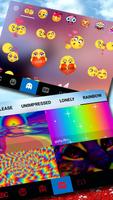 Tema Keyboard Heart Love Tree imagem de tela 3