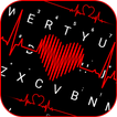 Fundo do Teclado Heartbeat Par