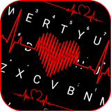 Fundo do Teclado Heartbeat Par ícone