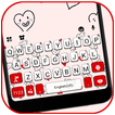 Hearts Doodles keyboard