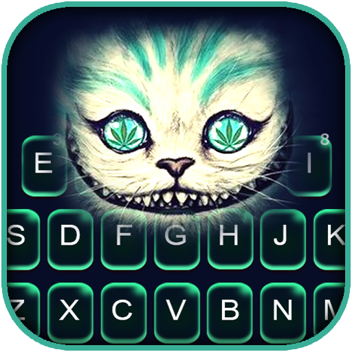 Tema Keyboard High Cat Smile