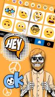 Fundo do Teclado Hipster Guy imagem de tela 2