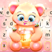 Honey Bear Tastatur-Thema