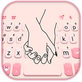 Tema Keyboard Hold My Hand ícone