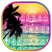 Holiday Coconut Sunset Tema de