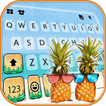 Holiday Pineapples Klavye Arka