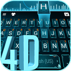 Hologram 4d Keyboard Theme icon