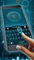 Thème de clavier Hologram 4d capture d'écran 1