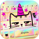 Holographic Unicorn Cat Tema d APK