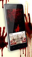 Tema Keyboard Horror Bloody Ha Cartaz