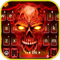 Horror Lightning Devil Keyboard Theme
