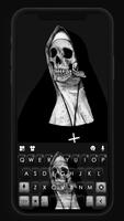 Horror Skull Nun poster