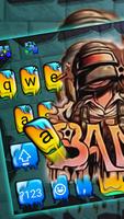Tema Keyboard Hot Graffiti Hun Cartaz