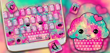 Novo tema de teclado Tasty Cup