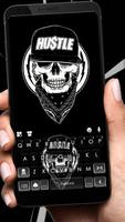 Hustle Gangster Skull Plakat